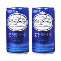 [일화]초정탄산수(소캔) 190ml x 30캔 탄산수 플레인
