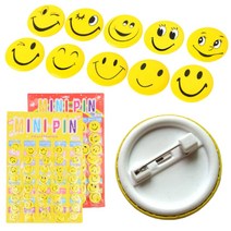 스마일 배지 가방 원형 뱃지 뱃찌 배찌 브러찌 브로치 스마일뺏지