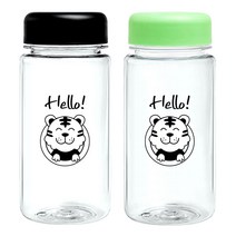 BPA Free PET 미니호랑이보틀350ml 기념품 답례품 졸업입학개업집들이어린이날선물, 350ml, 블루