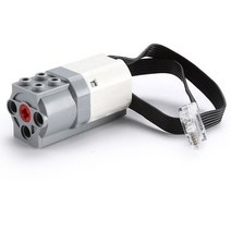 45300 WEDO 2.0 클래식 로보틱스 코어 세트 1 피스 전기 PF 빌딩 블록 부품 장난감 중간 모터, 01 Light Grey