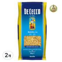 데체코 로텔레 파스타, 500g, 2개, 500g, 2개