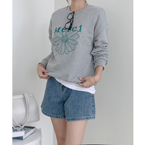 플라워 윈디 맨투맨