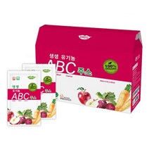유기농 ABC 쥬스 21포 유기농 에이비씨주스 유기농 사과즙 유기농 당근즙 유기농 비트즙, 1개