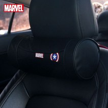 마블 차량용목쿠션 메모리폼 헤드쿠션 캡틴아메리카, 단품