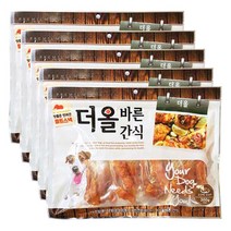 메가펫 더올바른 강아지간식 300g x5개, 5개, 고구마사사미