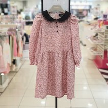 둥근레이스카라포인트하늘하늘쉬폰원피스핑크EDOW22953동아수성점