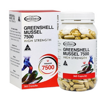 호주 마더네스트 초록홍합 7500mg 365캡슐 초록입홍합 무릎 관절 영양제