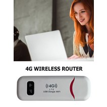 휴대용 라우터 무선 LTE 와이파이 라우터 4G SIM 카드 휴대용 150Mbps USB 모뎀 포켓 핫스팟 동글 모바일, 한개옵션0