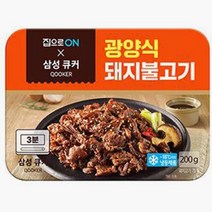 집으로ON 도시락 고기반찬 x 삼성큐커 광양식돼지불고기 1개 2개 3개 4개 5개 6개 7개 8개 9개 10개 11개 12개 13개 14개 15개 16개 17개 18개 19개 20, 200g