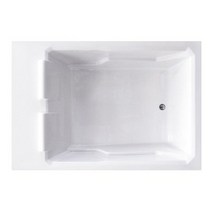 대경바스 아크릴 매립형 욕조 DK-106 1600X1200X440, 화이트