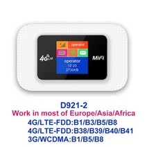 와이파이 무선 포켓 휴대용 LTE 4G 3G 100Mbps 여행, CHINA_Version 2