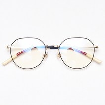 스타일호른 다각형 메탈 안경테