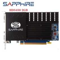 사파이어 HD 5450 2GB 그래픽 카드 GPU AMD HD6450 625/650Mhz 데스크탑 비디오 Radeon GDDR3 중고, 한개옵션0