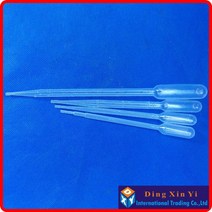 과학교구 200 개 몫 Dropper 3ml Graduated Pipettes 플라스틱 일회용 3ML Transfer Pasteur Pipet