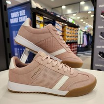 스케쳐스 징거 발 바닥이 편한 플랫 슈즈/ 푹신한 편한 쿠션 / 미끄럼 방지 고무 아웃솔 / 빈티지한 무드와 비비드한 컬러표현