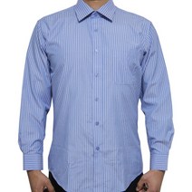 메노모소 남성용 빅사이즈 130(4XL)까지 일자핏 긴팔셔츠