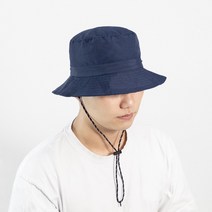 믹스어블 접의식 자외선 차단 등산모자 여자 남자 햇빛가리개 정글모 부니햇 통기성 방수 버킷햇, 네이비
