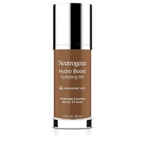 뉴트로지나 Neutrogena Hydro Boost 히알루론산 함유 하이드레이팅 틴트 경량 워터 젤 포뮬라 보습 오일 프리 및 논코메도제닉 리퀴드 파운데이션 메이크업 135 체스트, 1 Fl Oz (Pack of 1)뉴트로지나, 135 Chesnut