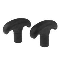 패들팜그립 카누 패들 T 2cm 보트 뗏목 서핑 샤프트, 01 Black