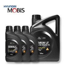 제네시스 DH 380 가솔린 순정 엔진오일 05100-00451 7L