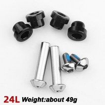 자동차쇼바 에어서스 완충기 HLT-100 리어 쇼크 업소버 부싱 스크류 다운 힐 자전거 코일 24mm 68mm MTB 마, 01 24L