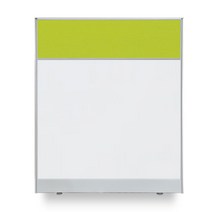 진웅파티션 높이 1500 투톤 목재 우드 사무실파티션 파티션 PVC 45T (부속별도), 연두