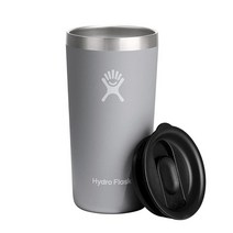 HydroFlask 올 어라운드 텀블러 루파인 12온스 442670, 20 Oz Black Lid_Birch, Birch_20 Oz Black Lid