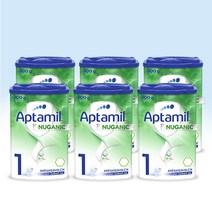 압타밀 뉴가닉 1단계 800g x 6통 세트 유통기한 05월 01일, 1단계800g(6통)