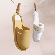가엔가 양털 안감 분리형 빨아쓰는 방한 방수 실내화 털슬리퍼