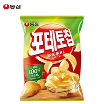 농심 포테토칩 오리지널 60gx2봉/생감자칩