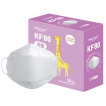 이노케어플러스 황사마스크 중형 KF80, 50매입, 1박스, 화이트