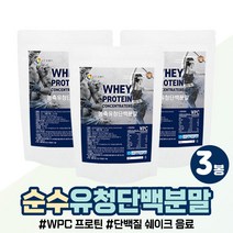 WPC WPI 고단백질 프로테인 분말 여자 남자 운동 전 미국 직수입 웨이 프로틴 섭취 벌크업 먹는 가루 추천 WHEY 농축 유청 단백질 보충제 파우더 여성 남성 헬스 벌크 쉐이크, 농축유청단백질보충제 x3봉
