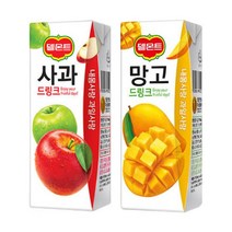 델몬트 드링크 190ml 망고 24팩+사과 24팩