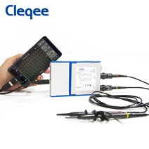 오실로스코프 오슬로스코프 오실레이터 SCOPE Cleqee C520 시리즈 2 CH USB AndroidPC 가상 디지털 오실로스코프 핸드 헬드 대역폭 20M 50M 신호 발생기, 협력사, C550, 03 C550