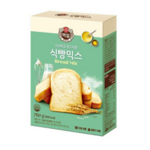 백설 식빵 믹스, 760g, 8개
