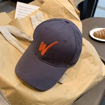 NENAI 여성 모자 베이직 무지 볼캡 야구모자 하드 볼캡 자외선 차단 통풍 자수 레터링 사이즈 조절 가능한 모자 커플 모델