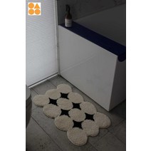 스퀘어 원형 기하학 모던 러그맛집 발매트 코쿤러그