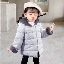 니유컴퍼니 후리스 퍼 후드 유아 패딩점퍼 한겨울까지 입는 두툼 따뜻한 여아 롱패딩 유아동 겨울점퍼 남아 아우터
