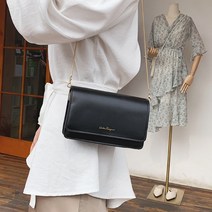 디에프 골드라인 스퀘어 미니백 크로스백 여성가방