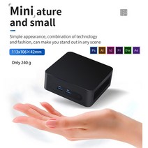 미니피씨 스틱pc 미니pc SZBOX-인텔 Alder-N Lake N95 미니 PC 윈도우 11 8GB/16GB DDR4 128GB/256GB S, 01 No Ram No SSD_01 미국