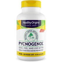 헬시오리진 피크노제놀 호팍사 캡슐 100mg 120정, 1개