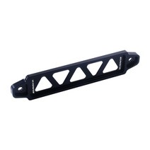 알루미늄 자동차 배터리 고정 브래킷 홀더 배터리 타이 다운 브레이스 for honda nissan, RS-블랙