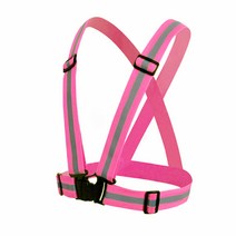 버클 야광 반사 안전조끼띠 형광 안전벨트