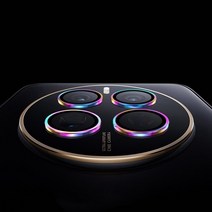 Huawei Mate 50 Pro 용 카메라 보호 유리 금속 합금 후면 렌즈 커버 링 50Pro 캡, [05] Colorful, [02] For Mate 50 Pro