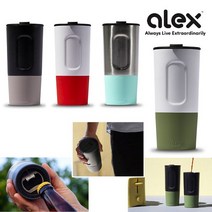 알렉스 보온 보냉병 텀블러 16온스 473ml, 상세설명 참조, 16온스 실버/틸