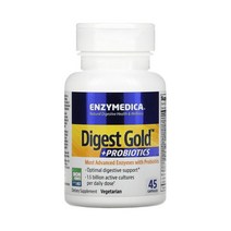 엔자이메디카 Digest Gold 다이제스트골드 프로바이오틱스 45캡슐 글루코 아밀라아제 프로테아제 리파아제 락타아제 셀룰라아제 펙티나아제 인베르타아제 락토 바실러스 서브틸리스