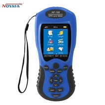 GPS측량기 현장 토지 농지 면적 고정밀 거리 측정기 100 new noyafa nf-198 gps 토지 미터 테스트 장치 농지 측량 매핑 면적 길이 측정용 측량 장비, 1개