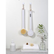 올리브영 다이소 바디브러쉬 솔 때미는기구 등 미는기계 각질 화이트, 1개