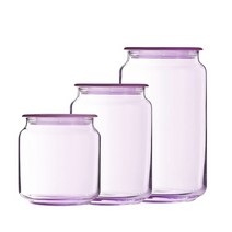 [아코록] 론도 밀폐용기 핑크 3종, 아코록 론도 밀폐용기 핑크 1000ml