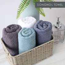 송월타월 항균무지150g 기능성타올 1장, 1개, 백색